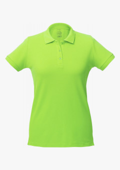 Рубашка поло женская Virma Lady, зеленое яблоко