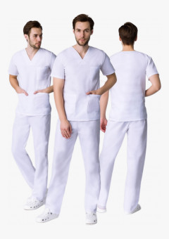 Костюм хирурга (тк.Бязь,145), белый