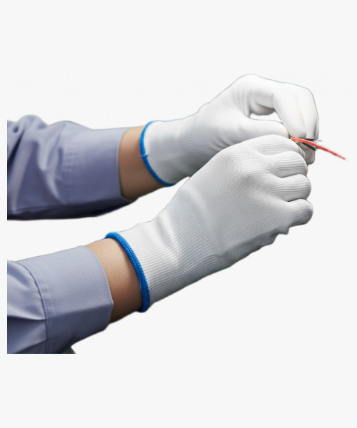 Перчатки ProfLineBase нейлоновые, белый