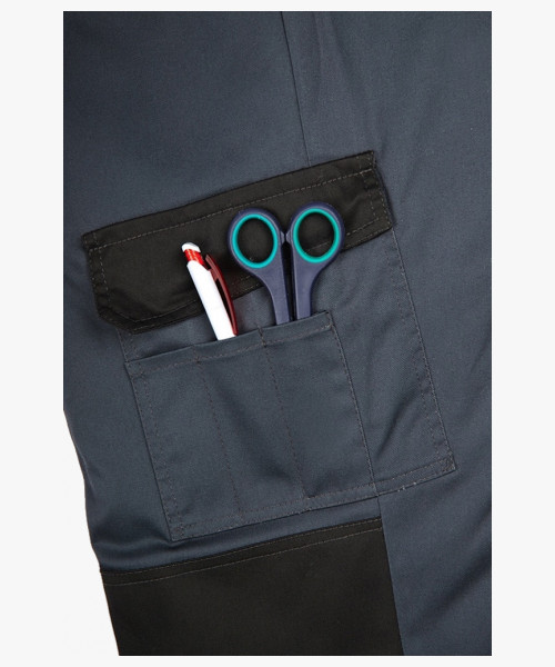 Костюм зимний Вектрон-2 СОП (тк.Смесовая,240) п/к, черный/красный/серый