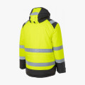 Куртка-парка сигнальная зимняя Brodeks KW217, цвет жёлтый, чёрный