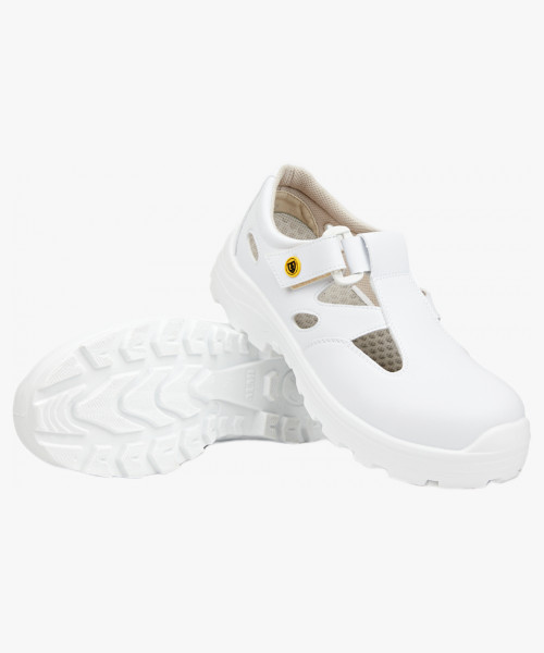 Сандалии Патриот ESD КП ПУ ALMI (арт.80302-3-2-203586), белый