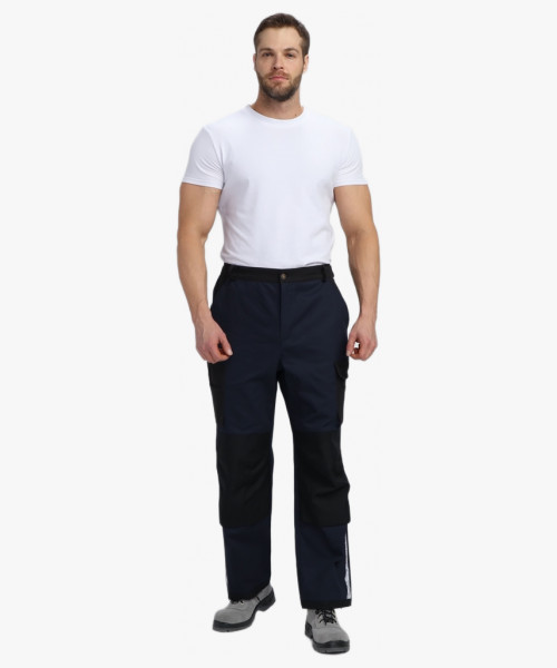 Брюки Милан NEW CH МВО (тк.Смесовая,270), т.синий/черный