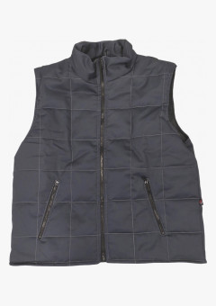 Жилет утепленный Офис (тк.Смесовая,240), т.серый