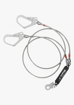 Строп VENTO™ стальной двойной с амортизатором аС22, vnt aC22