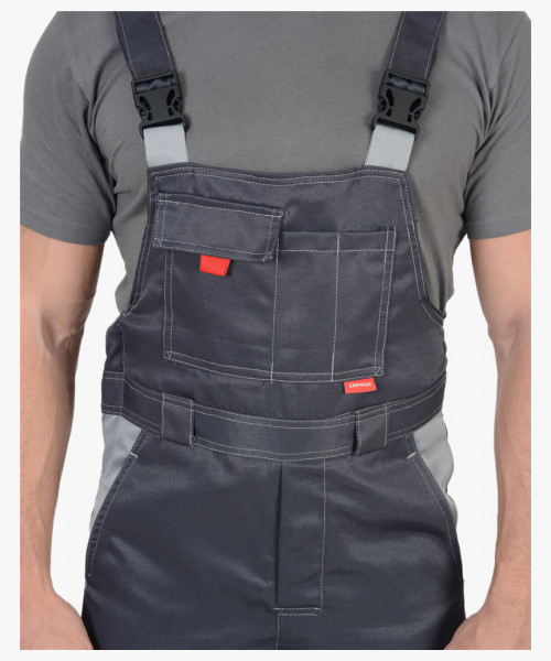 Костюм мужской СИРИУС-ФАВОРИТ куртка, п/к, т.серый со св.серым