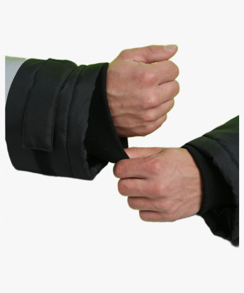 Костюм зимний сигнальный ProfLineSpecialist (тк.Оксфорд PU) брюки, желтый/черный