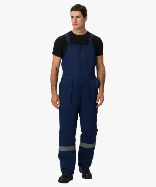 Костюм зимний Мастер (Смесовая, 210) п/к, темно-синий