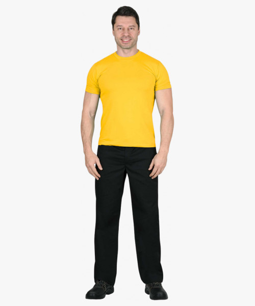 Футболка жёлтая 160г/м2