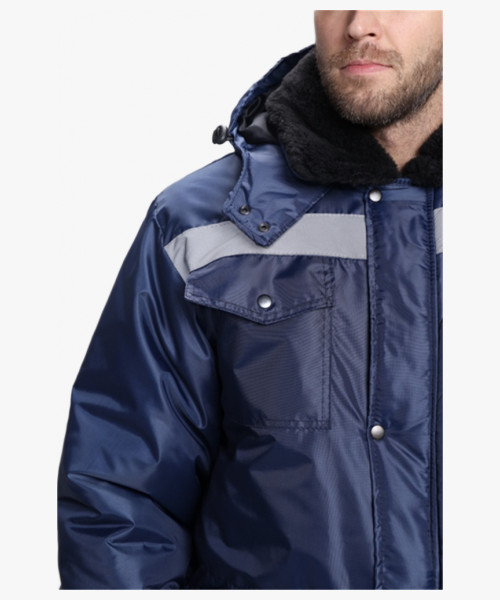 Костюм зимний Мастер Д (тк.Оксфорд) п/к, т.синий