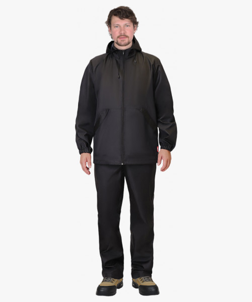 Куртка СИРИУС-ЗАТОН черная