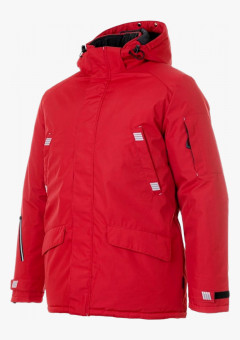 Куртка-парка зимняя мужская Brodeks KW204, цвет красный