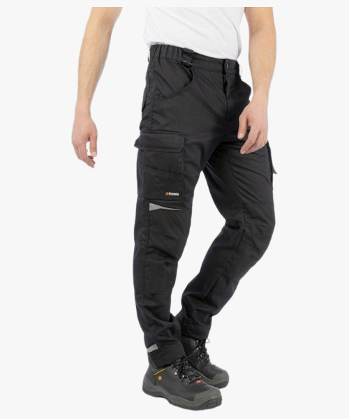 Брюки летние мужские Brodeks KS302, цвет чёрный