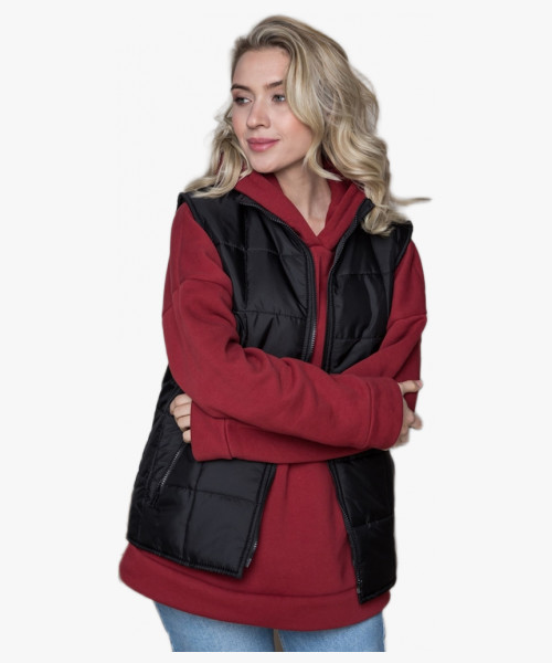 Жилет утепленный Офис (Дюспо), черный