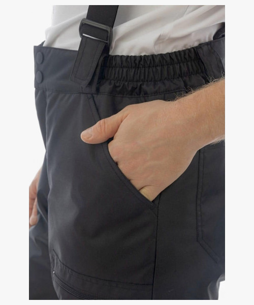 Костюм рабочий зимний Brodeks KW603, куртка, брюки, цвет чёрный