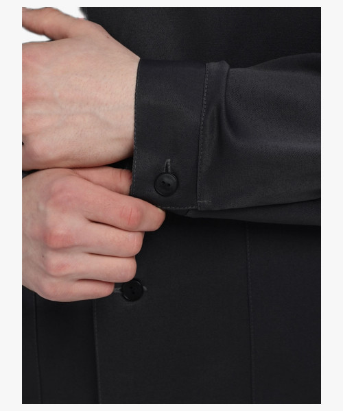 Костюм Лигор-1 СОП (тк.Смесовая,210) брюки, черный/красный