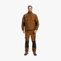 Костюм мужской летний ProfLineSpecialist-2 (тк.РипСтоп,240) полукомбинезон, коричневый/черный