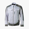 Куртка летняя мужская Brodeks KS202, цвет белый, серый