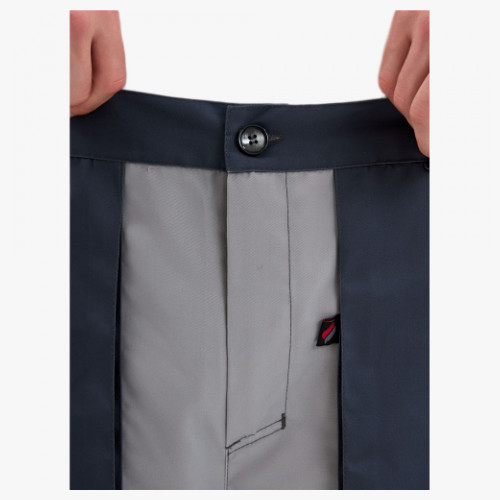 Брюки Лидер IMP (тк.Смесовая,240), т.серый/св.серый