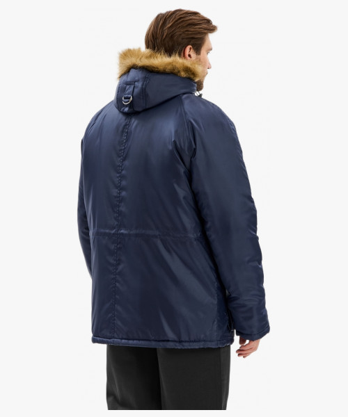 Куртка зимняя Аляска (Оксфорд), темно-синий