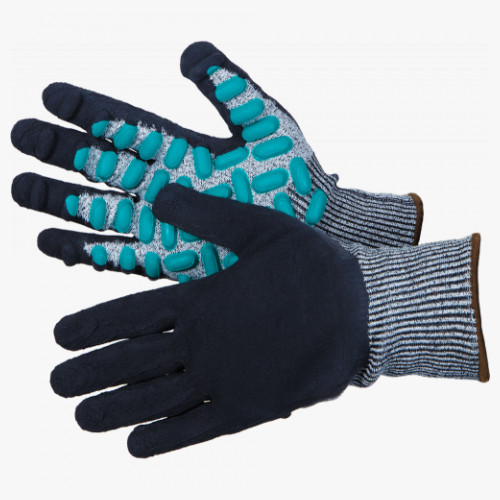 VibroHit Перчатки виброзащитные из HPPE-волокна с латексным покрытием