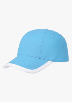 Бейсболка Honor, голубая с белым кантом