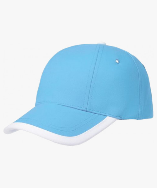 Бейсболка Honor, голубая с белым кантом