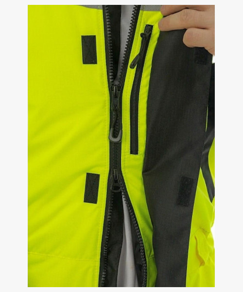 Комбинезон зимний мужской Brodeks KW505, цвет жёлтый, чёрный