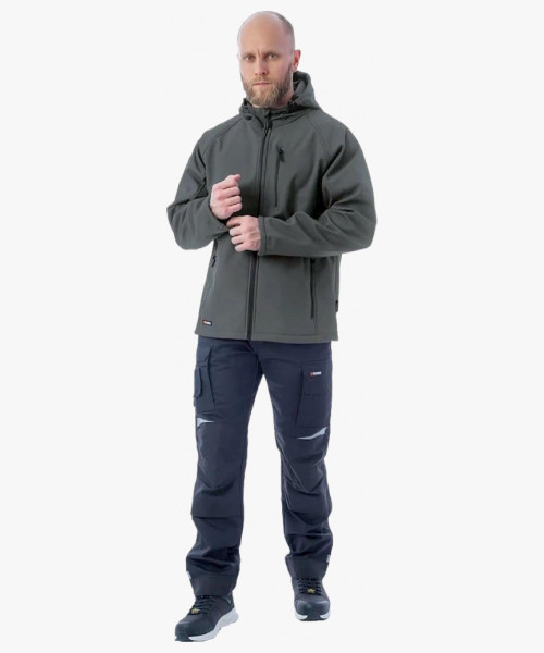 Куртка софтшелл Brodeks KS232, цвет серый