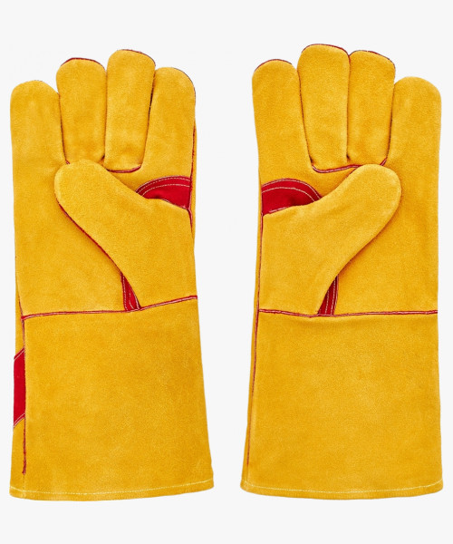 Перчатки (краги) спилковые утепленные термозащитные ProfLineLeader