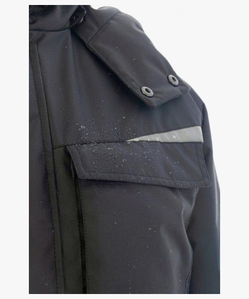 Костюм рабочий зимний Brodeks KW603, куртка, брюки, цвет чёрный