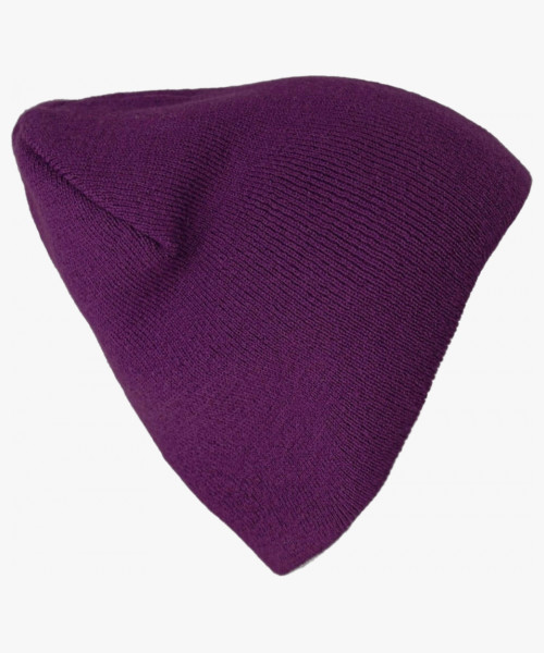 Шапка Brodeks Light Bicolor, цвет фиолетовый, серый