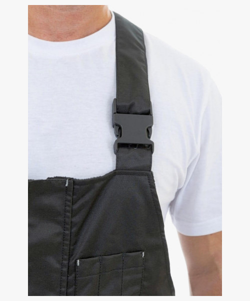 Полукомбинезон мужской зимний Brodeks KW403, цвет чёрный