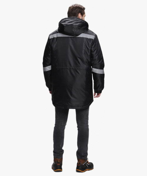 Куртка зимняя Прогресс (тк.Оксфорд), черный