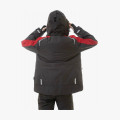 Куртка женская зимняя Brodeks KW 208, цвет чёрный, красный