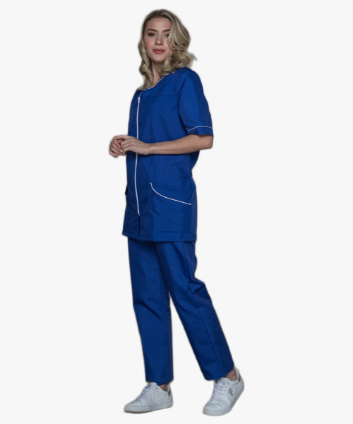 Костюм женский Вера (тк.ТиСи), васильковый