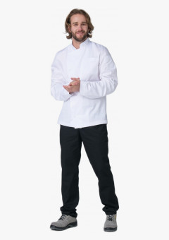 Китель повара Гастро (тк.Смесовая,160), белый