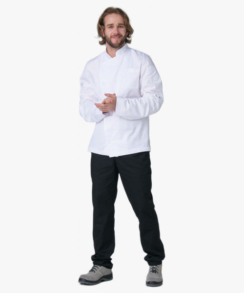 Китель повара Гастро (тк.Смесовая,160), белый