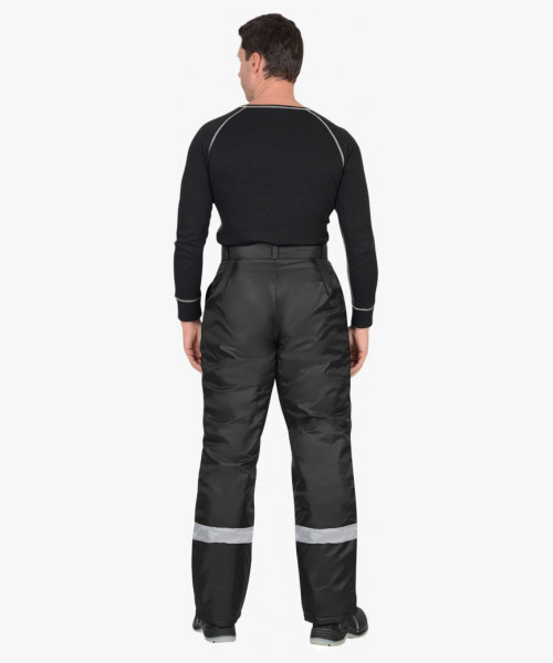 Брюки СИРИУС-РОСТ черные с СОП