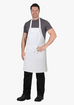 Фартук СИРИУС-БАРИСТА белый