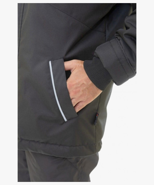 Куртка зимняя мужская Brodeks KW210, цвет чёрный