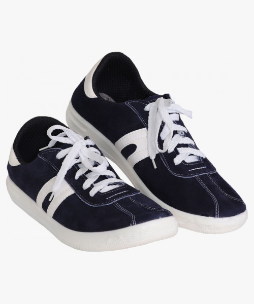 Кроссовки велюровые ЛЮКС синие