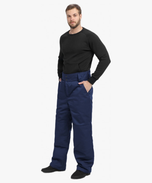 Брюки зимние Флофт Премиум (тк.Смесовая,240), т.синий