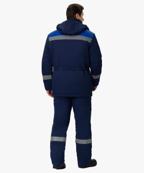 Костюм зимний Нейч-2 СОП У. (тк.Смесовая,210) п/к, т.синий/васильковый