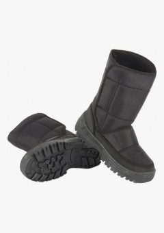 Сапоги женские Дутые ПВХ, черный