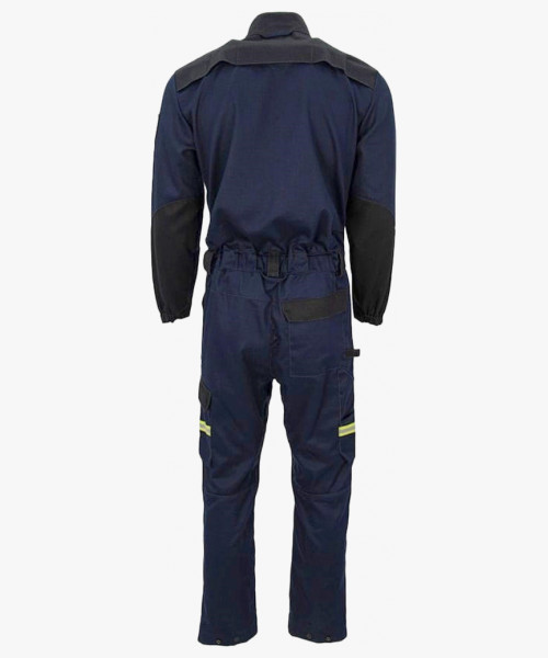 Комбинезон сварщика 1 класса Brodeks FS58-01, цвет тёмно-синий, чёрный