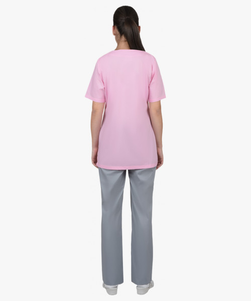 Костюм СИРИУС-КЭТРИН женский розовый с серым