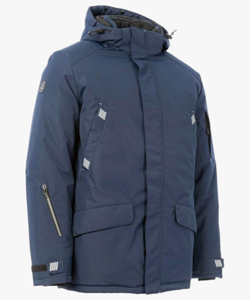 Куртка-парка зимняя мужская Brodeks KW204, цвет синий