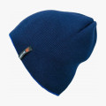 Шапка Brodeks Light Bicolor, цвет тёмно-синий, синий