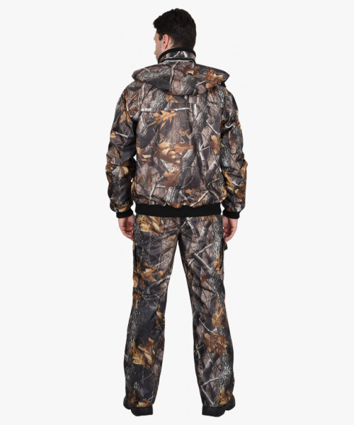 Куртка СИРИУС-ПИКНИК демисезон. укороченная (тк. Оксфорд) КМФ Осенний лес